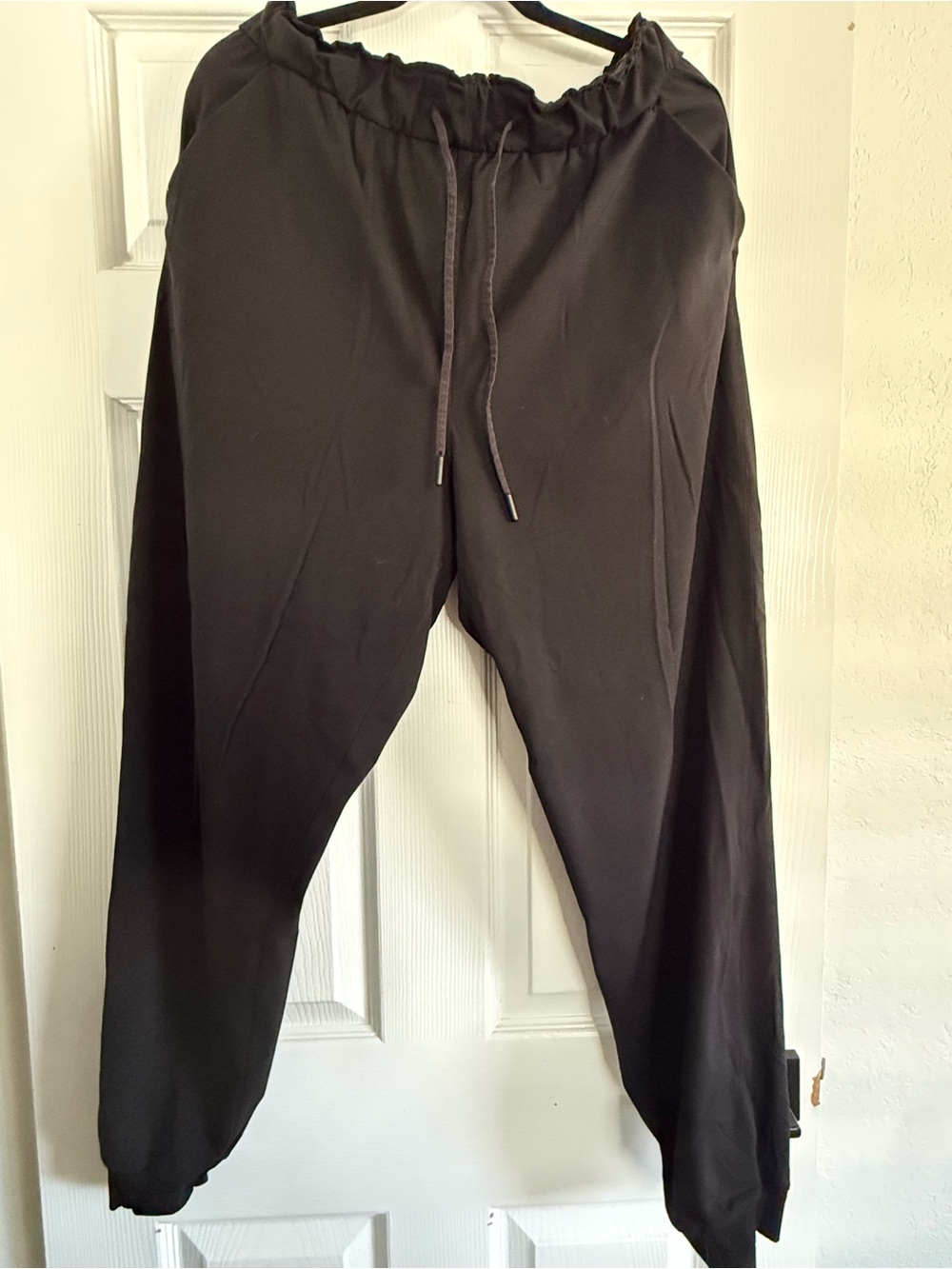 Lululemon Black Drawstring Jogger Pants